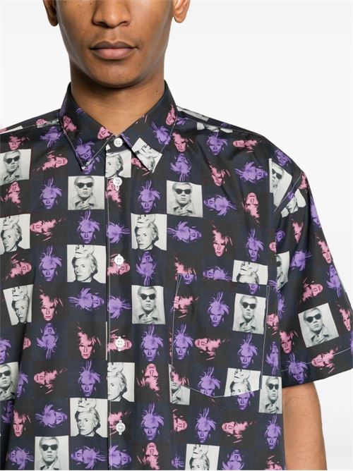 Shirt with print COMME DES GARÇONS SHIRT | FMB002S241PRINTF